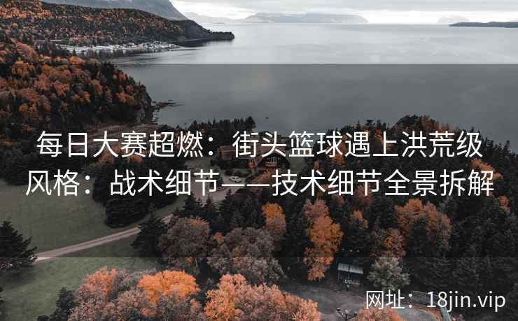 每日大赛超燃：街头篮球遇上洪荒级风格：战术细节——技术细节全景拆解